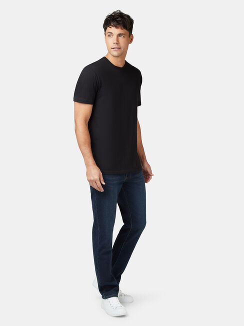 SS Basic Tee, Black, hi-res