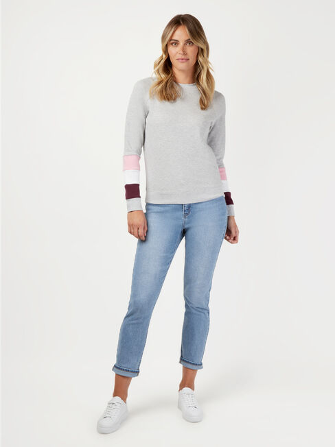 Viola Sweatshirt, Grey, hi-res
