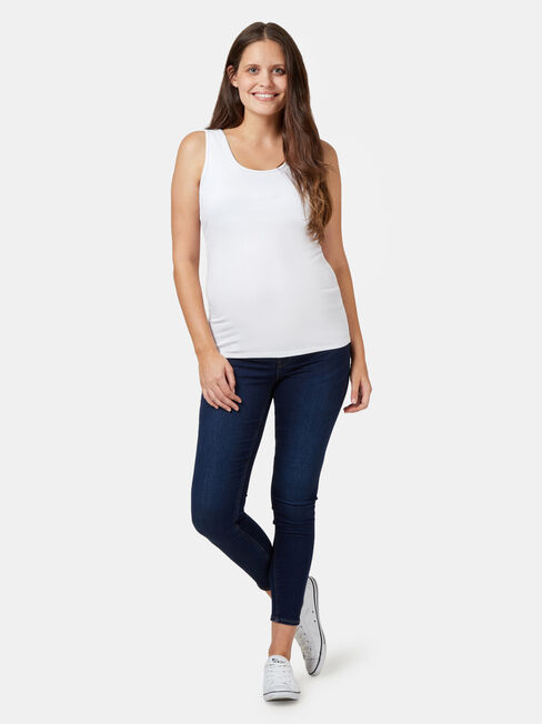 Essential nursing tank top  Maternity singlet / Nursing singlet