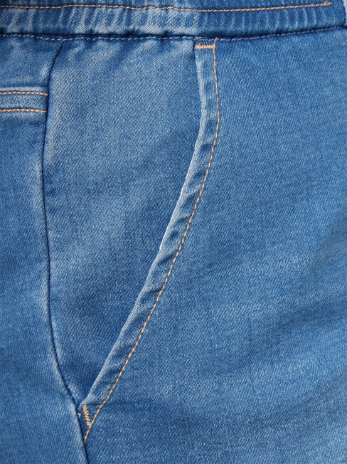 Nova Luxe Lounge Short, Mid Indigo, hi-res