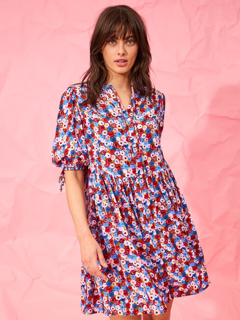 Bailey Dress, Print, hi-res