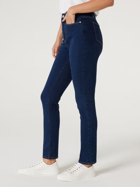 Freeform 360 Slim Straight jeans, Dark Indigo, hi-res