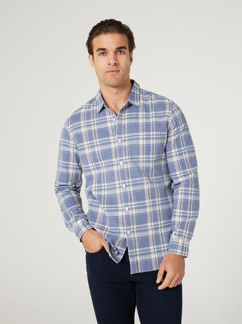 LS Kai Check Linen Shirt