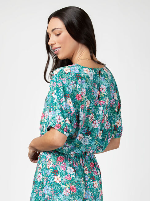 Lily Top, Green, hi-res