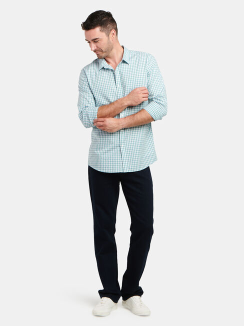 LS Taj Check Shirt, Green, hi-res
