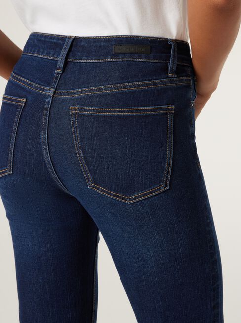 Bootcut Jeans, Deep Indigo, hi-res
