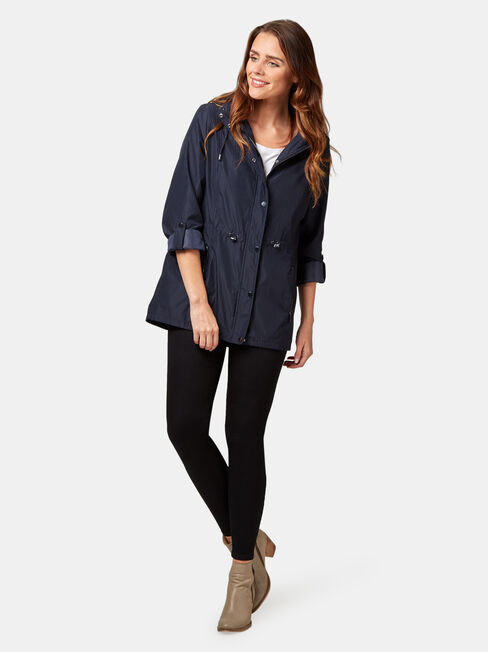 Kate Water Resistant Jacket, Blue, hi-res