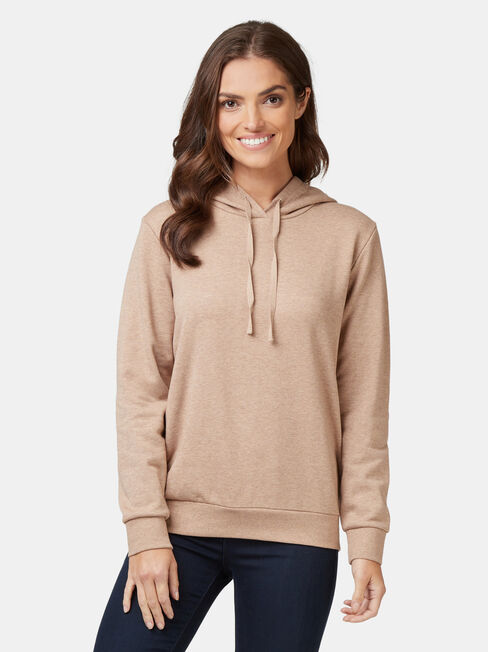 Rylee Hooded Sweat, Brown, hi-res