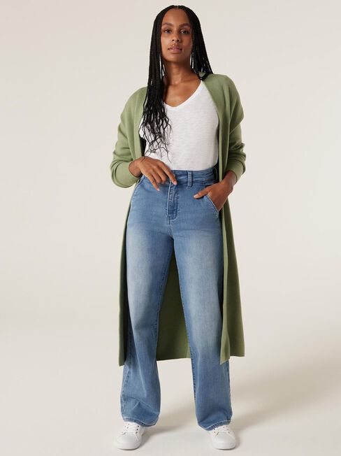 Lisa Luxe HW Wide Leg Jeans