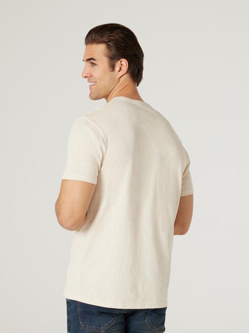 SS Pablo Slub Basic Tee, Oatmeal, hi-res