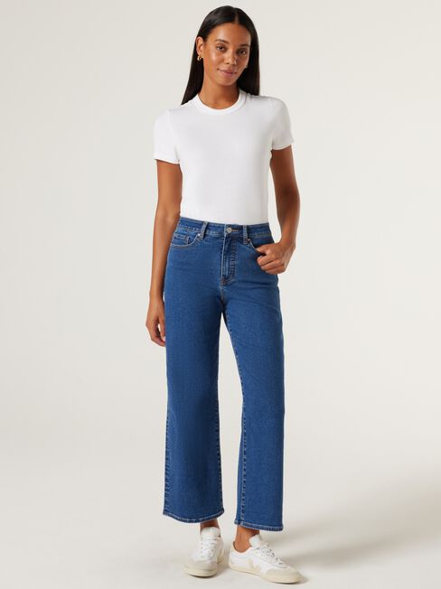 High Straight Relaxed Jeans