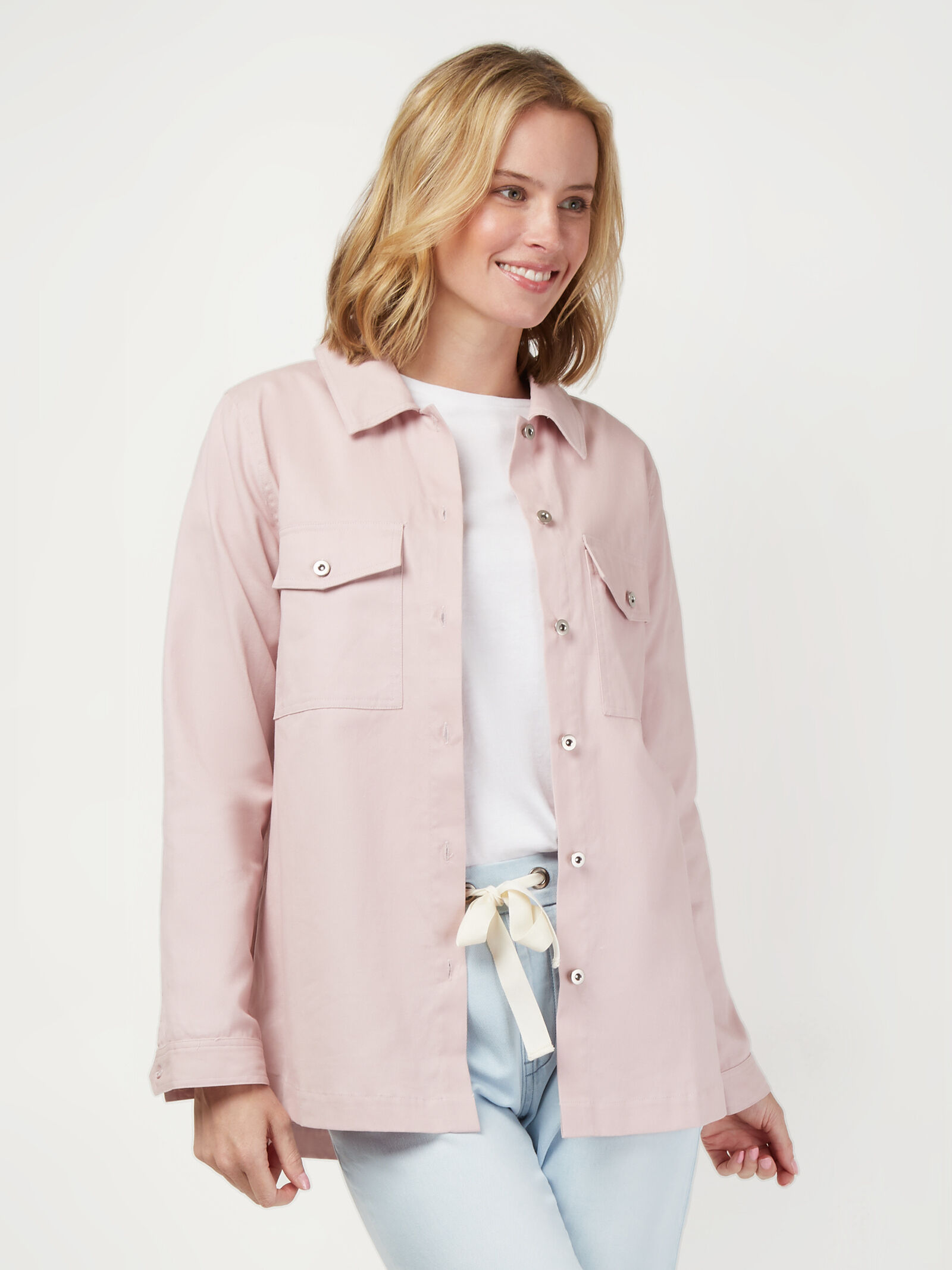 Sasha Cotton Shacket Jeanswest