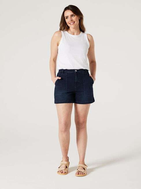 Olivia Denim Utility Short