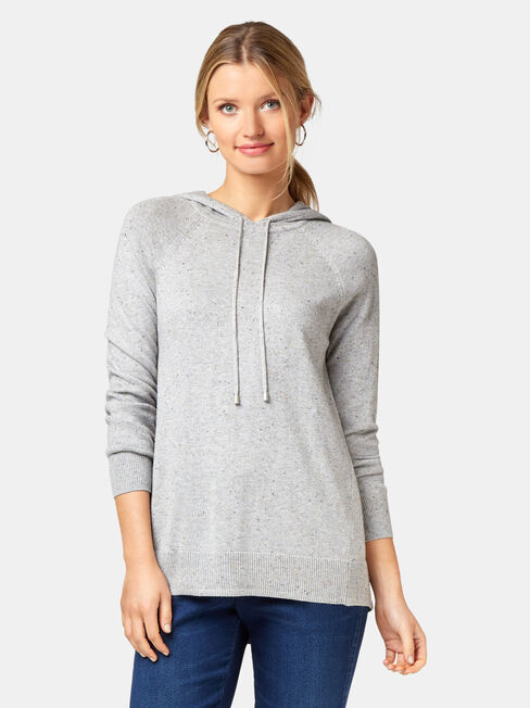 Flo Nep Hoodie, Grey, hi-res