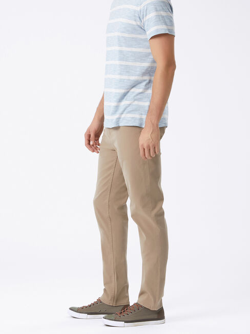Slim Straight jeans Dark Stone, Coloured, hi-res