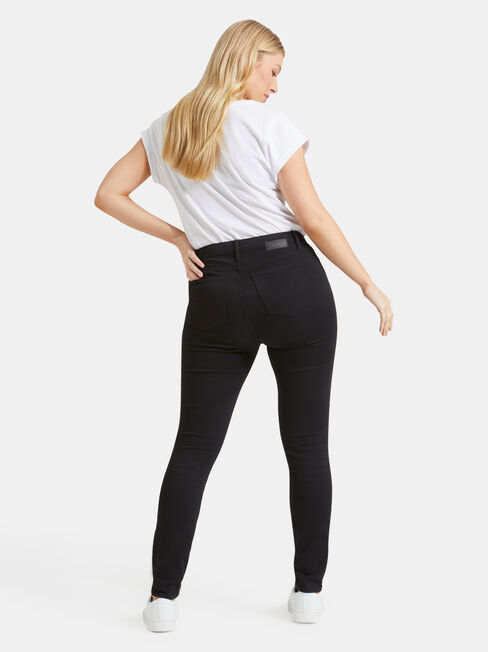 Curve Embracer Skinny Jeans Black Night, Black, hi-res