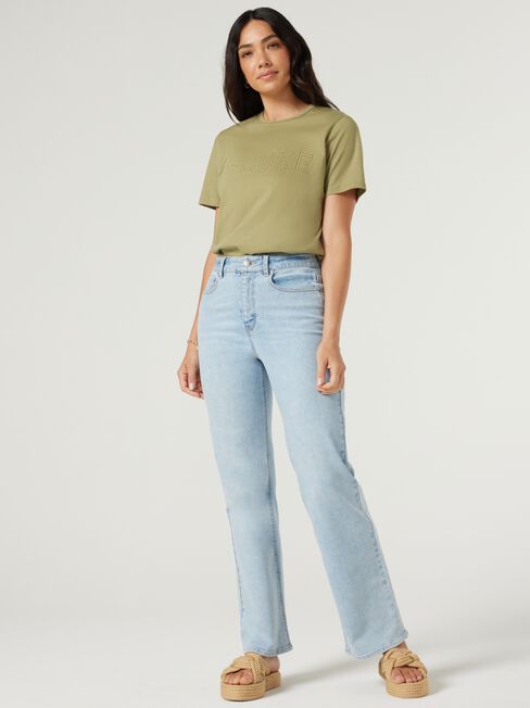 J-Luxe Tee, Sage, hi-res