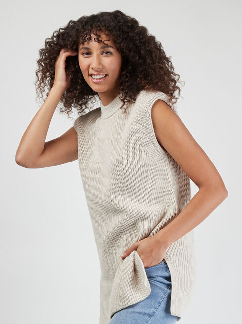 Gigi Vest, Brown, hi-res