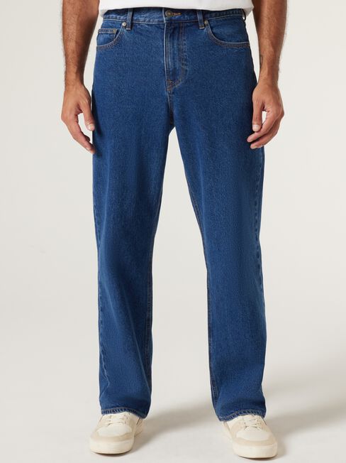 Brooklyn Relaxed Jean, Bright Indigo, hi-res