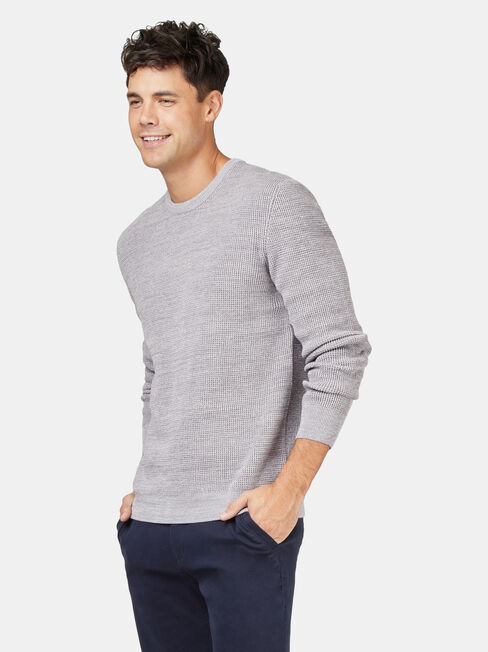Spencer Textured Crew Knit, Other, hi-res