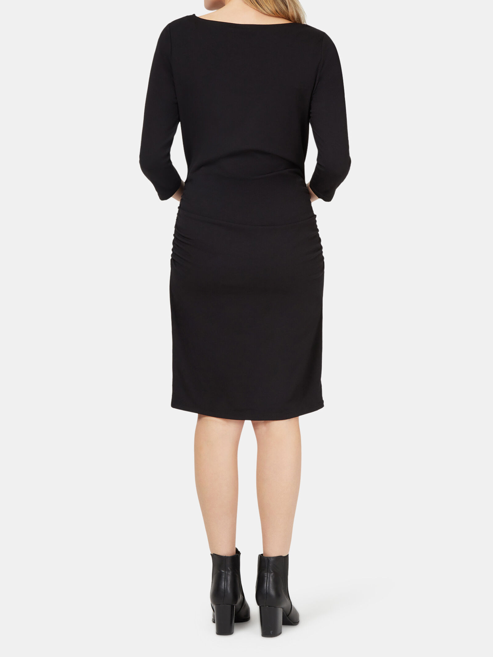 Michaela Gathered Maternity Dress