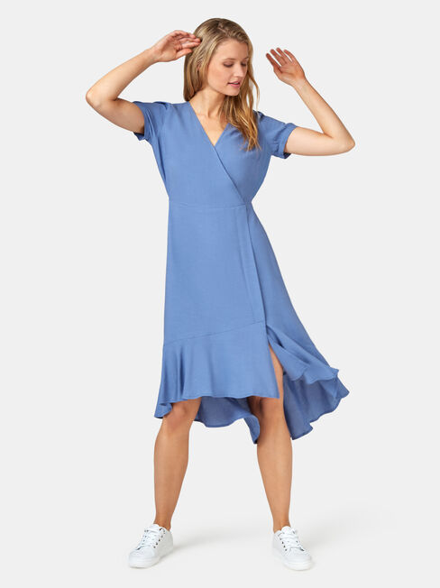 Sadie Concave Dress, Blue, hi-res