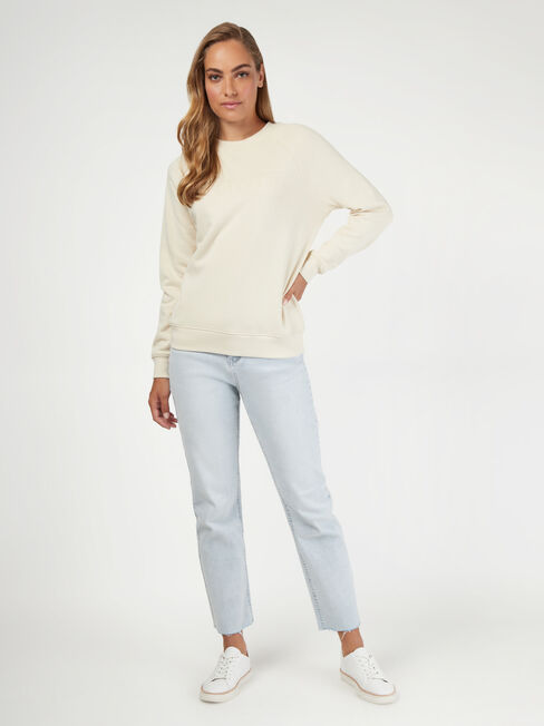 Viola Sweatshirt, White, hi-res