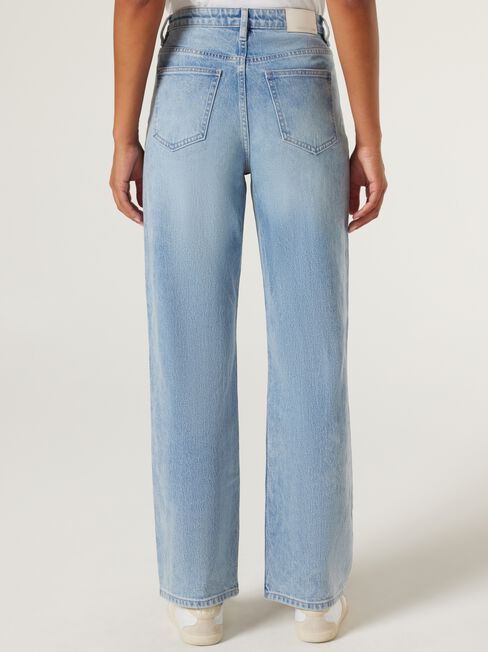 Penelope Straight Leg Jeans, Summer Indigo, hi-res
