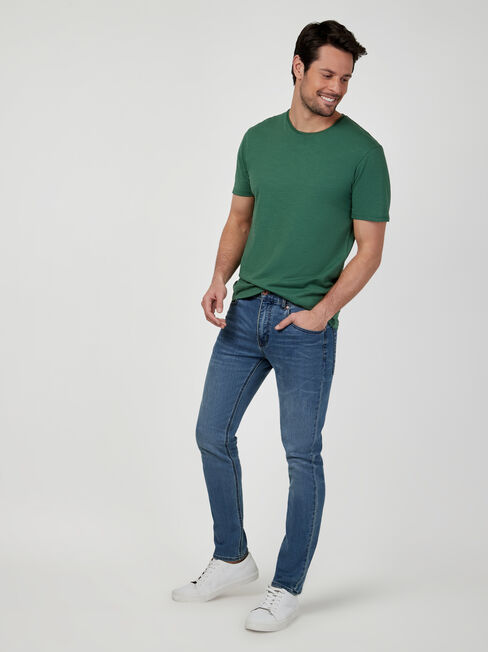 SS Pablo Slub Basic Tee | Jeanswest