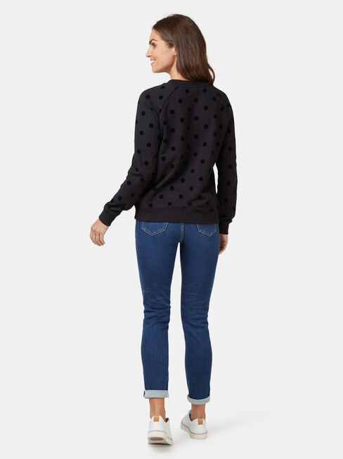 Viola Sweatshirt, Black, hi-res