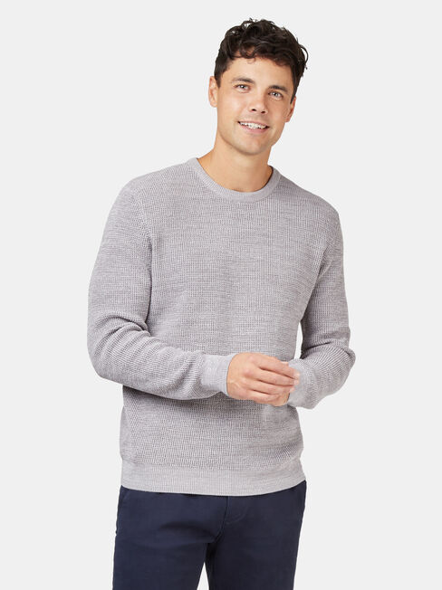 Spencer Textured Crew Knit, Other, hi-res