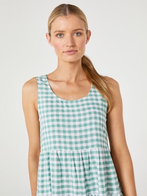 Georgia Dress, Green, hi-res