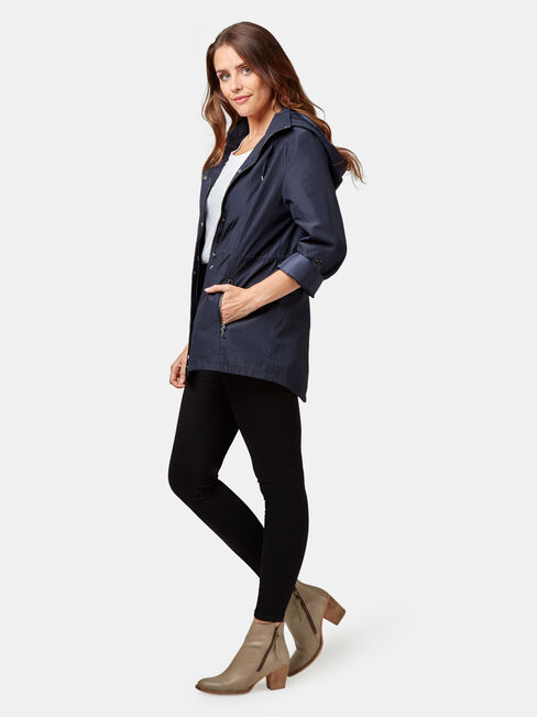 Kate Water Resistant Jacket, Blue, hi-res