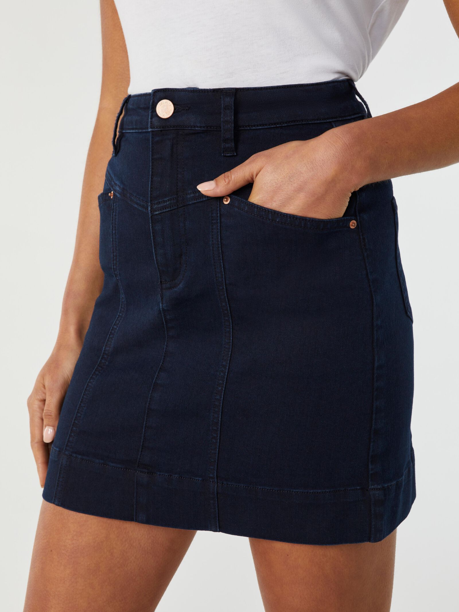 Jeanswest denim skirt top