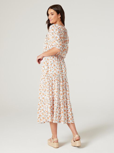 Gracie Dress, Trailing Floral, hi-res