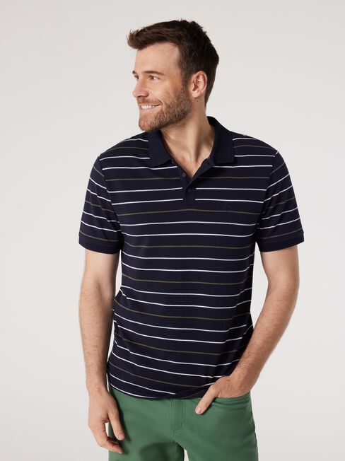 SS Porter Stripe Polo