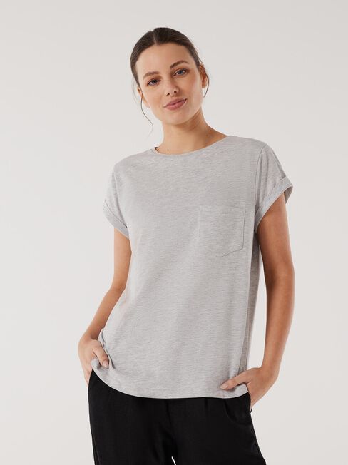 Essential Slub Pocket Tee