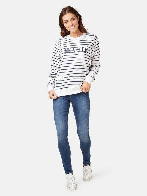 Maeve Sweater, Stripe, hi-res