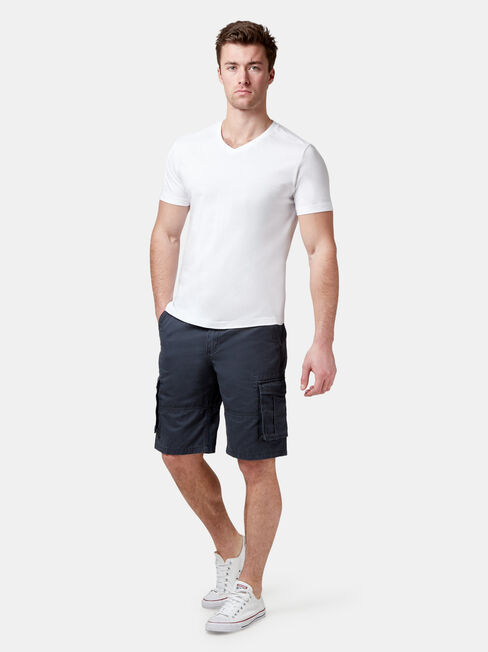 Hendrix Cargo Short, Black, hi-res