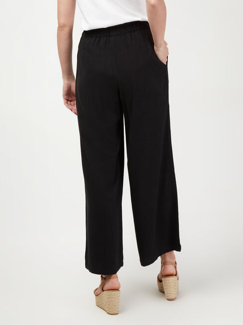 Willow Wide Leg Pant, Black, hi-res
