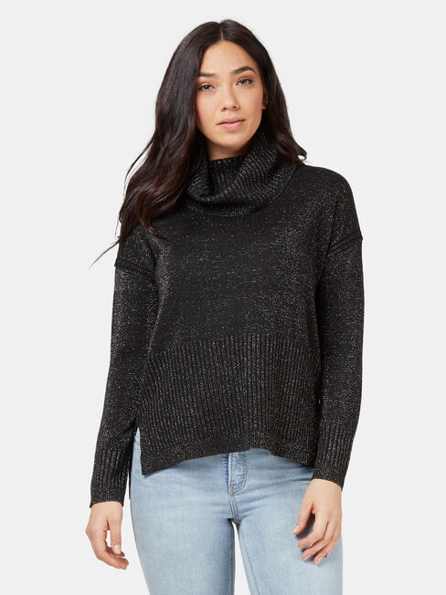 Charlotte Pullover, Black, hi-res