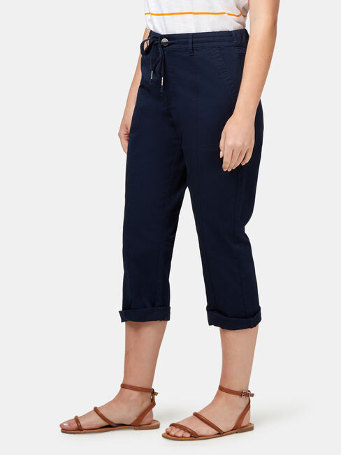 Caley 3/4 Pant, Blue, hi-res