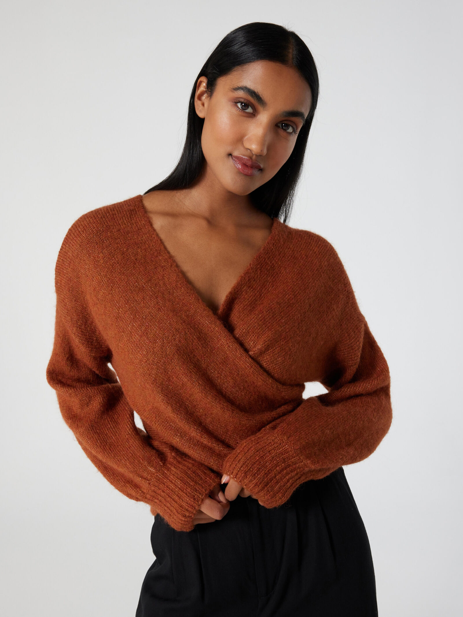 Ladies crossover jumpers discount
