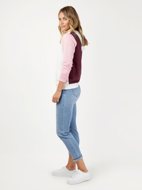 Rylee Hooded Sweatshirt, Multi, hi-res