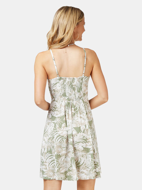 Eden Cami Dress, Green, hi-res