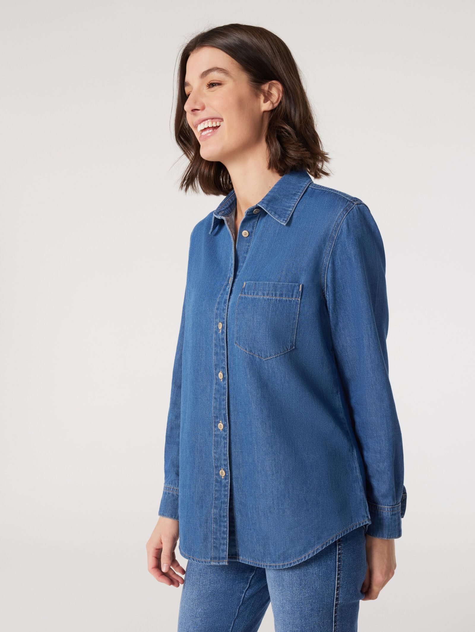 Mia Essential Denim Shirt Jeanswest
