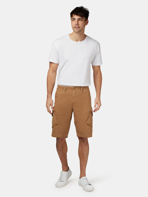 Archie Cargo Short, Brown, hi-res
