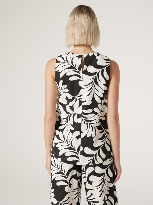 Cora Classic Linen Tank, , hi-res