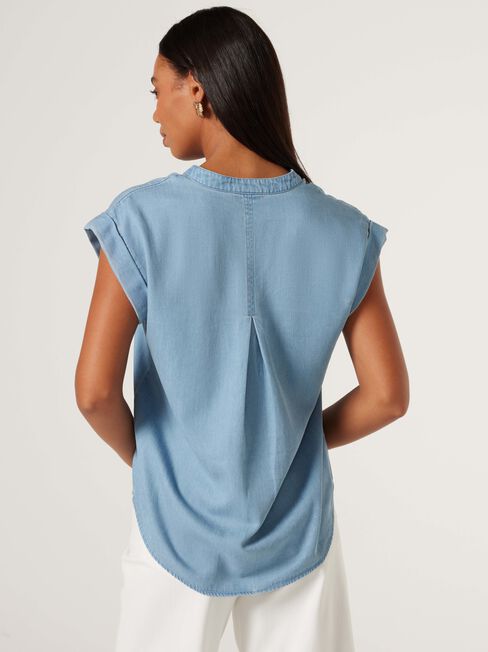 Bella Relaxed Top, Light Vintage, hi-res