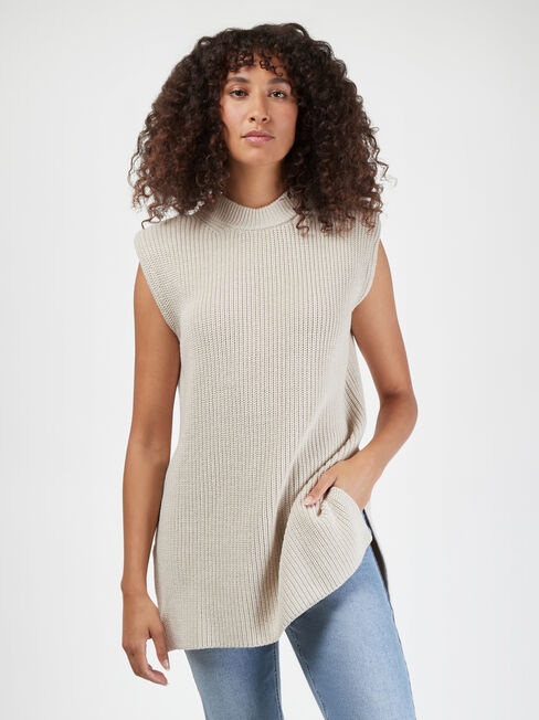 Gigi Vest, Brown, hi-res